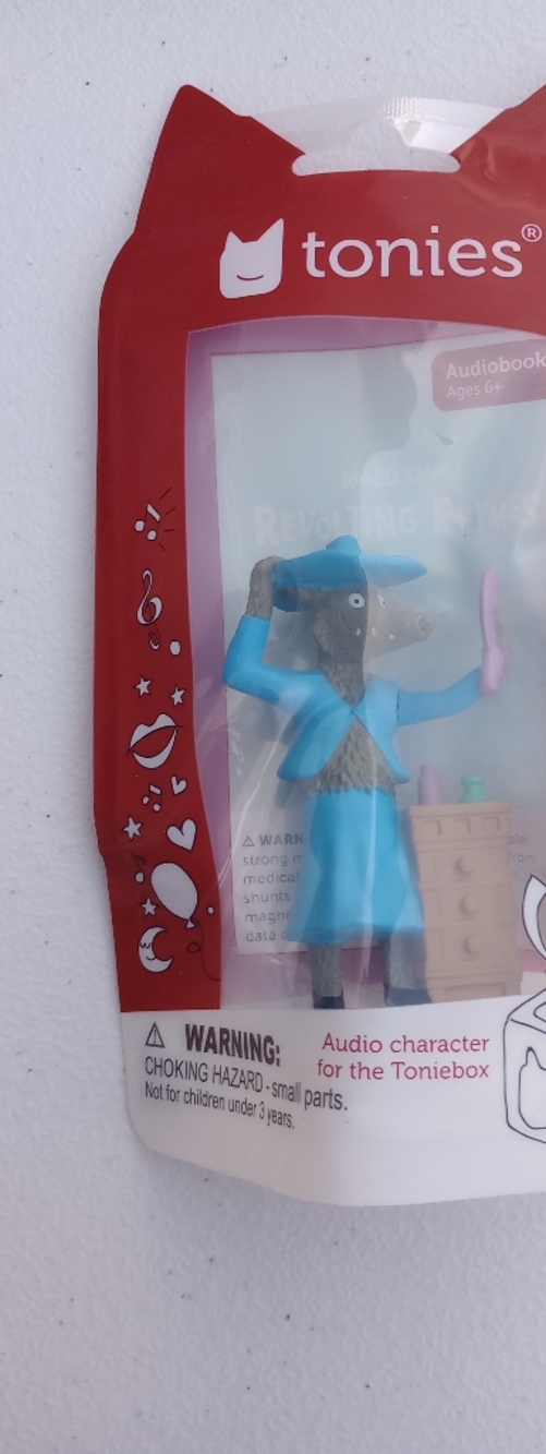 Tonies Roald Dahl Revolting Rhymes  Wolf Audio Character Figure